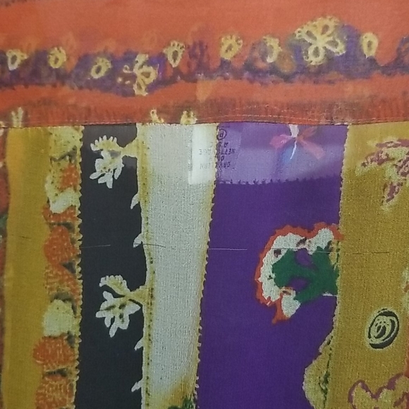 Diane von Furstenberg Silk Multi Pattern Dress 4 - Picture 14 of 16